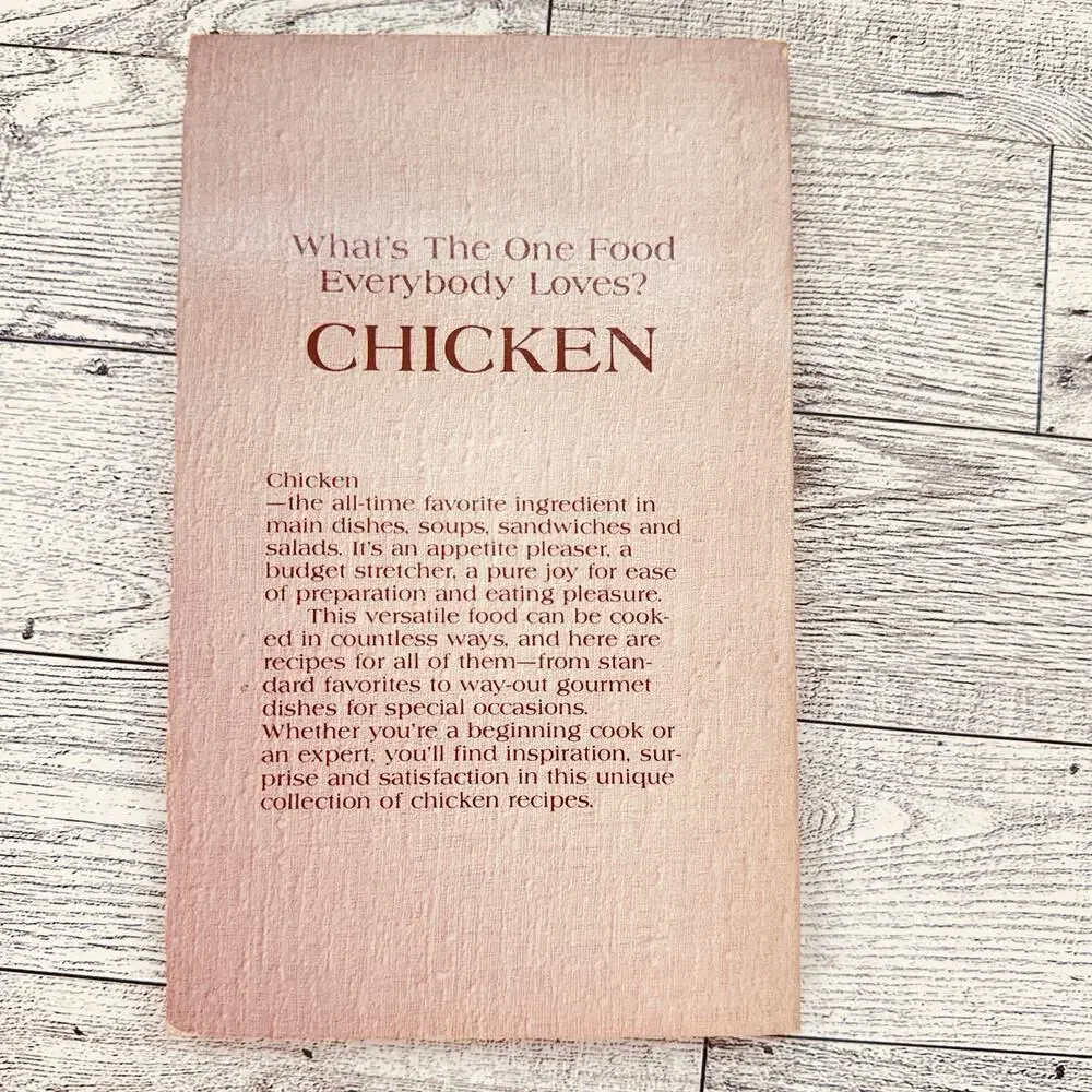 The Super Chicken Cookbook Iona Nixon Vintage 1982‎ Paperback Vtg PB
